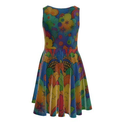 Unisex Kid's Sleeveless Vest Dress