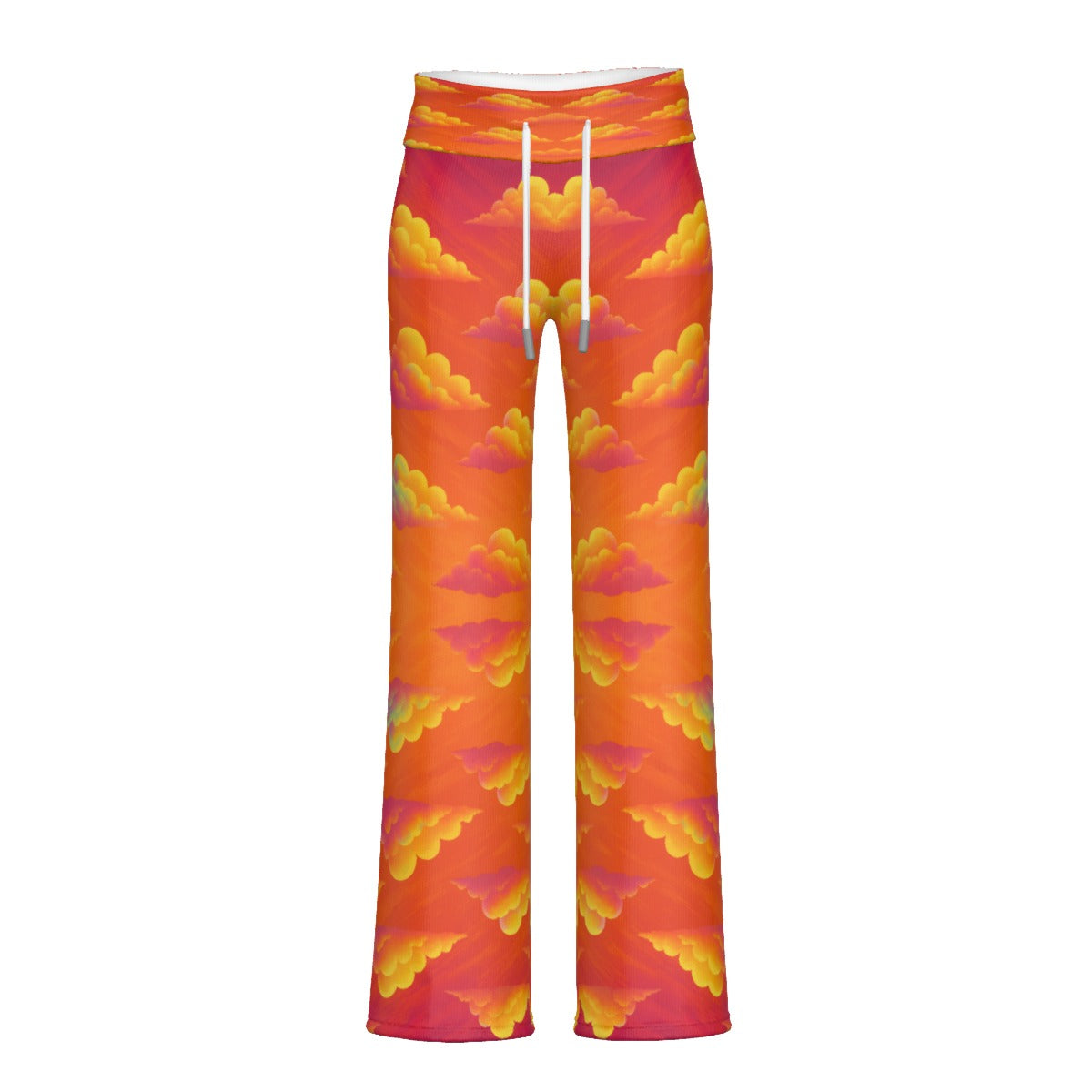 Women's High-waisted Straight-leg Trousers