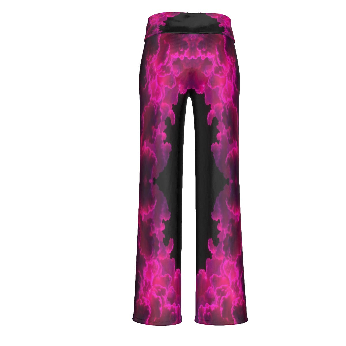 Women's High-waisted Straight-leg Trousers