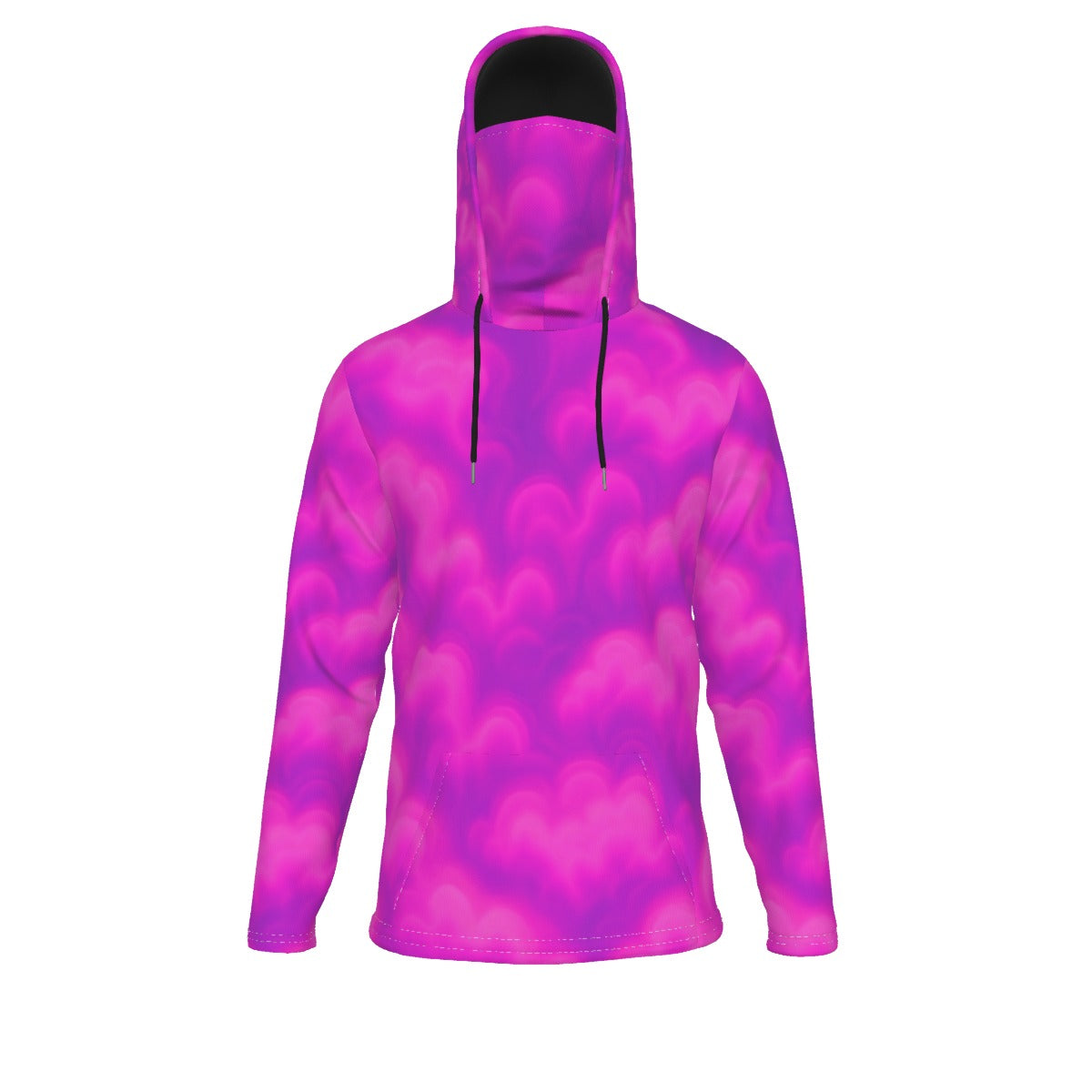 Men's Pullover Hoodie With Mask - view 1