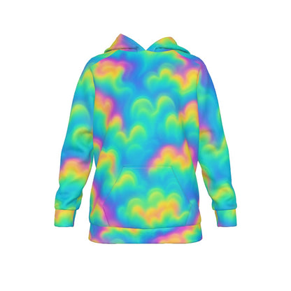 Unisex Kid's Raglan Pullover Hoodie