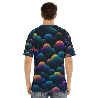 Men's Raglan Sleeve T-shirt With Button Closure