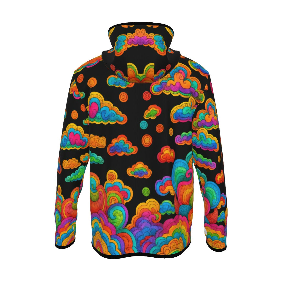 Men's Stylish Hoodie with Thumb Hole Design - view 2