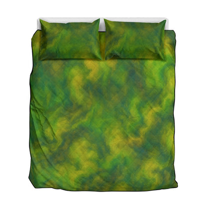 Unisex Quilt & Pillow Cases With Edge-wrapping Strips