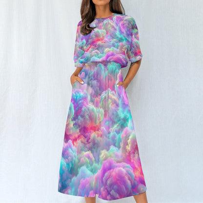 Women's Elastic Waist Dress