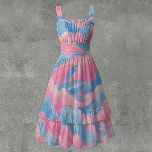 Women‘s Ruffle Hem Dress