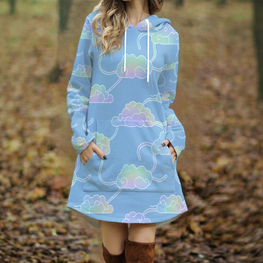 Women's Longline Hoodie Dress