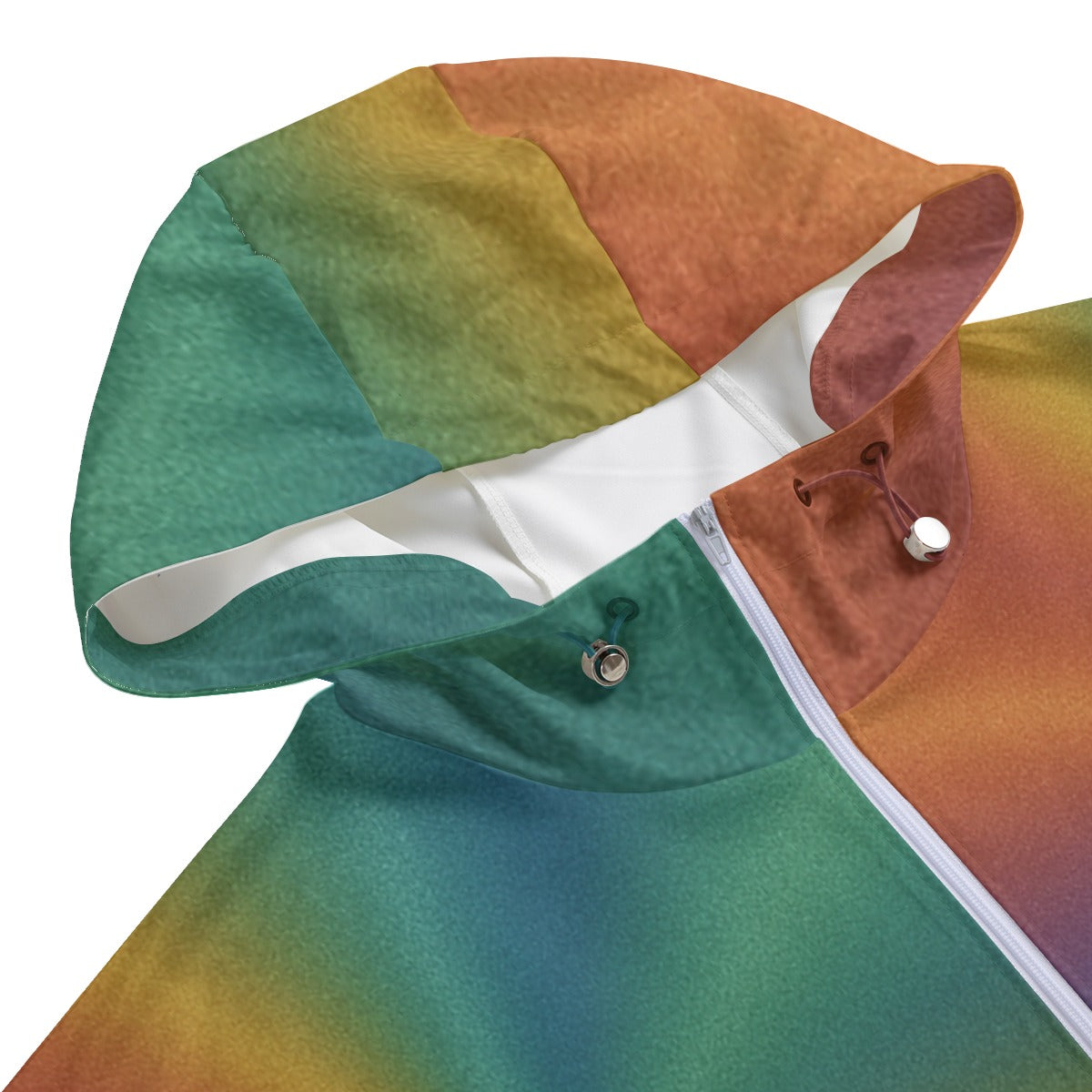 Unisex Pullover Jacket With Zipper Closure