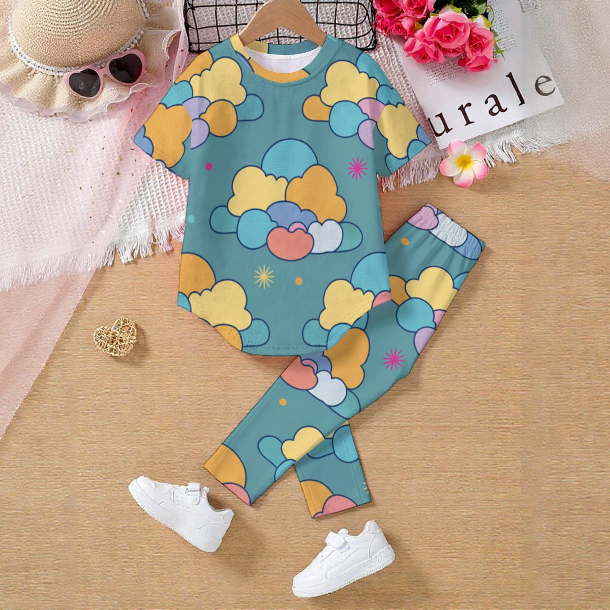 Kids' Casual Top and Pants Set