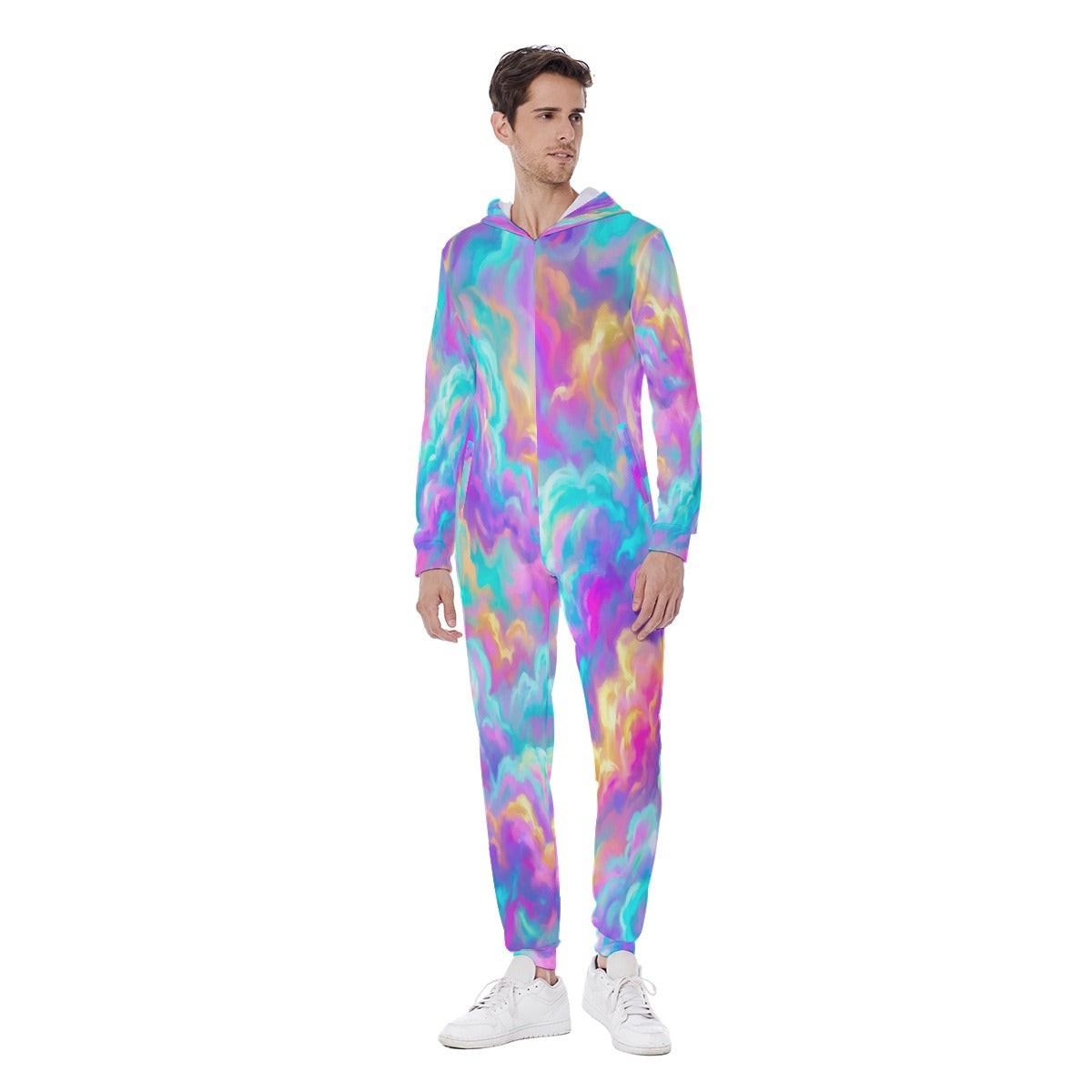 Men's Hooded Jumpsuit