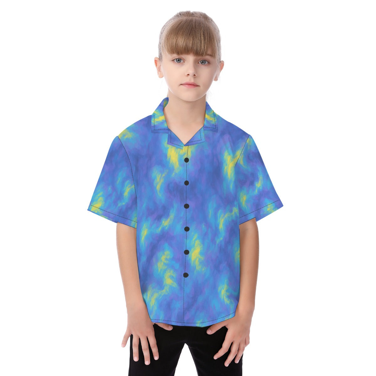Unisex Kid's Hawaiian Vacation Shirt
