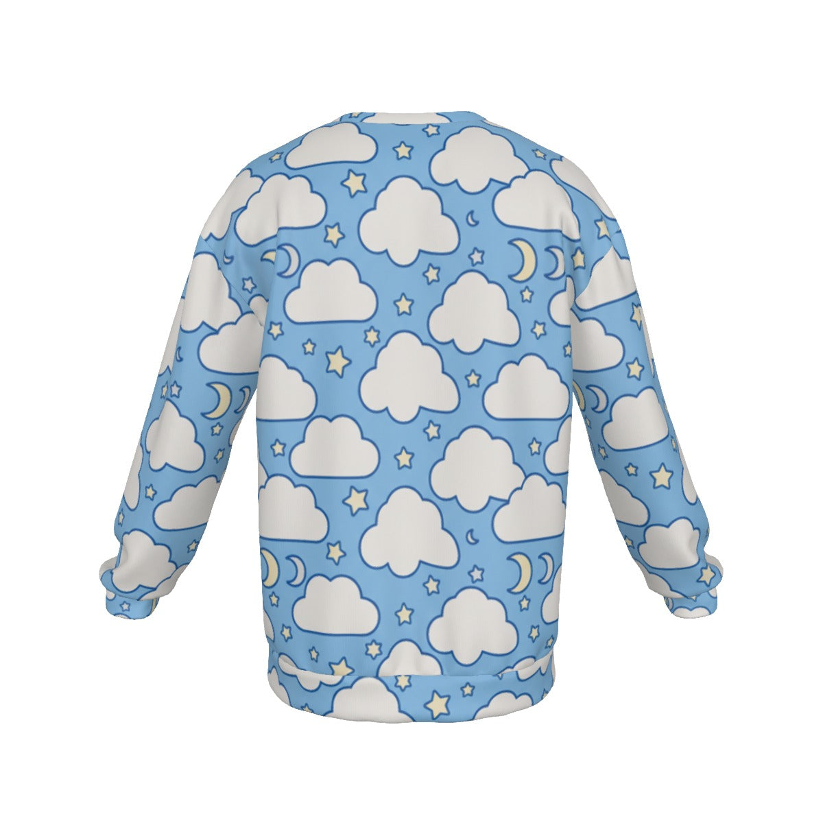 Men's Drop Shoulder Round Neck Long-Sleeved Sweatshirt