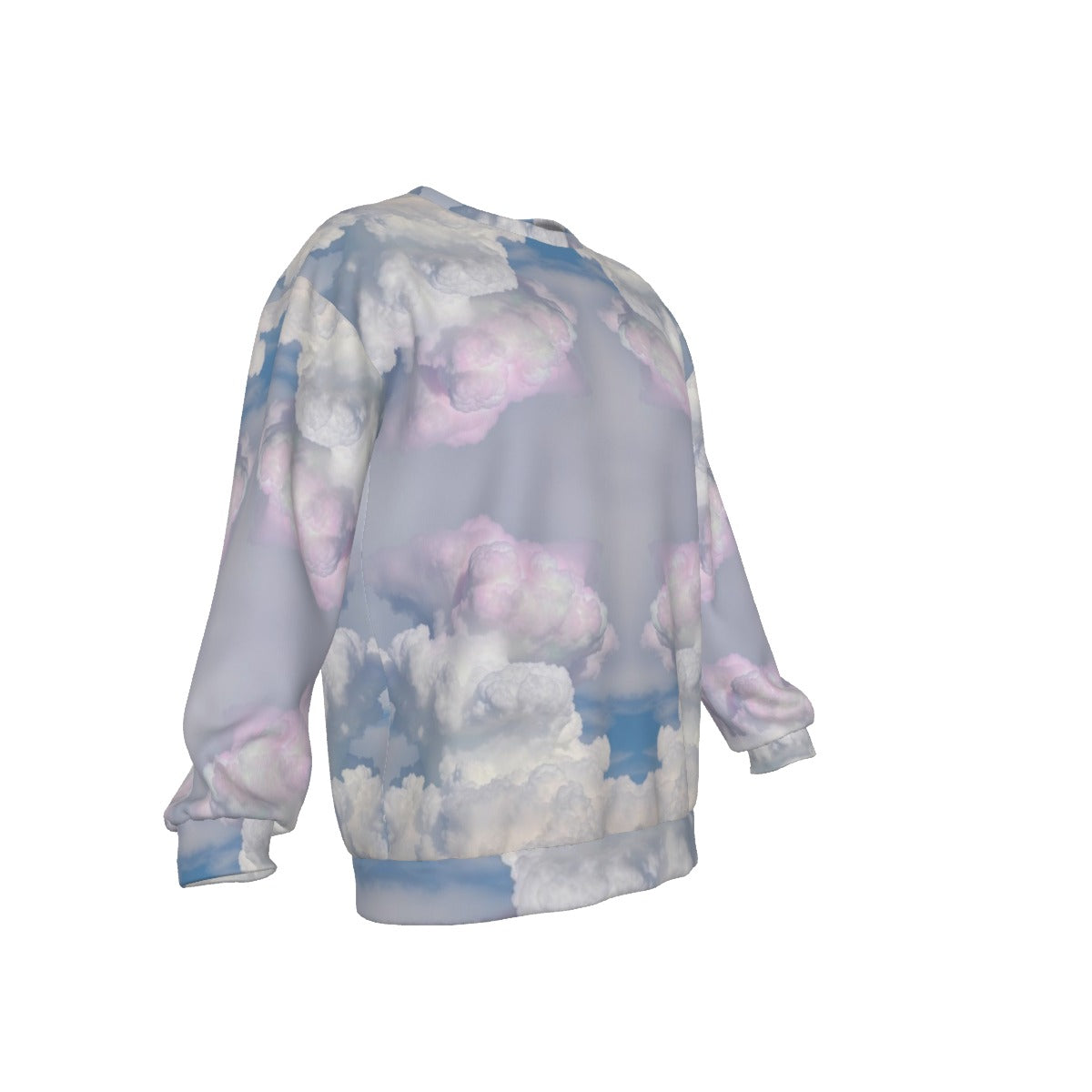 Men's Drop Shoulder Round Neck Long-Sleeved Sweatshirt