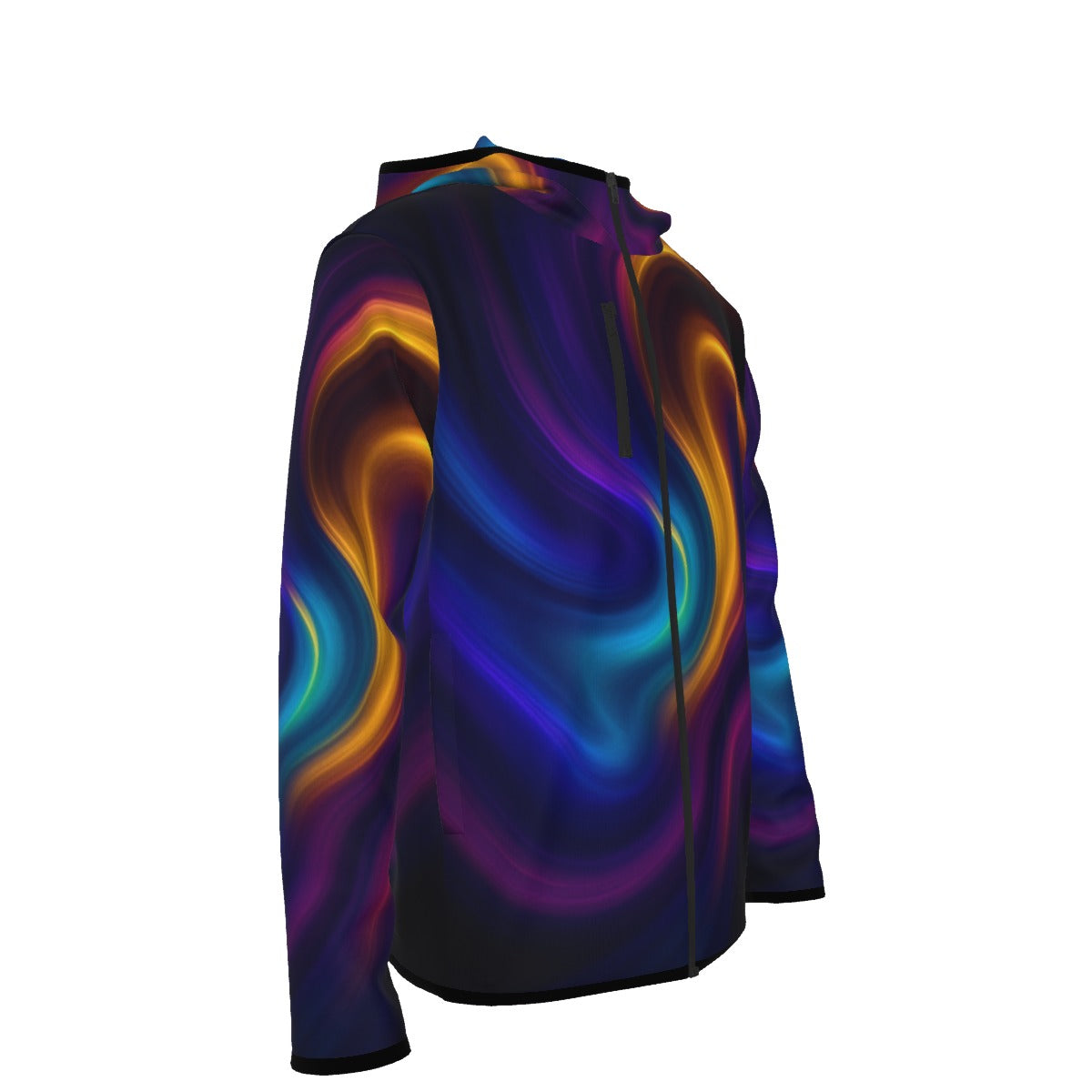 Men's Stylish Hoodie with Thumb Hole Design - view 4