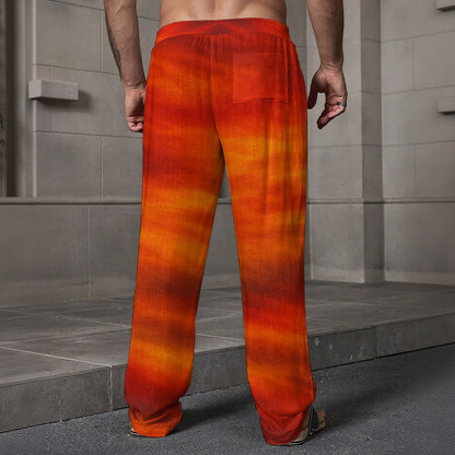 Men's Loose Casual Pants With Pocket