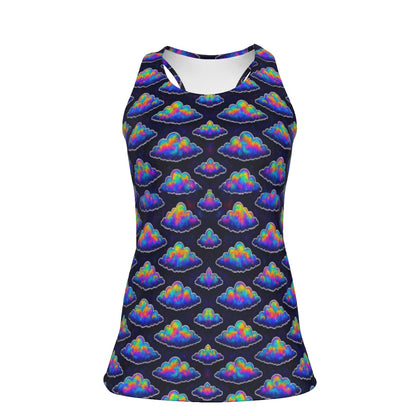 Women's Racer Vest | 190GSM Cotton