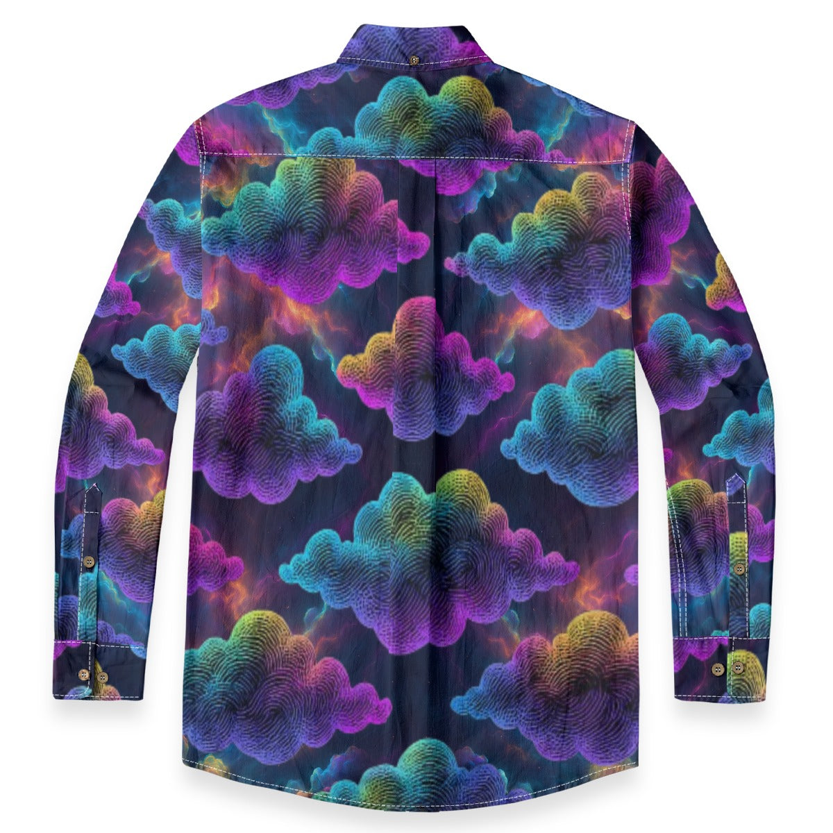Men's Casual Lapel Long Sleeve Shirt|125GSM Cotton
