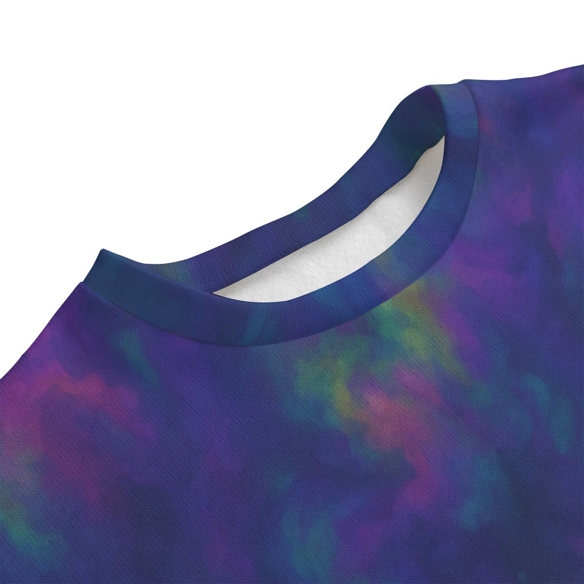 Unisex Drop-shoulder Knitted Fleece Sweater - view 3