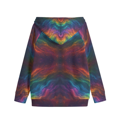 Unisex Kid's Zip Up Raglan Sleeve Hoodie | 310GSM Cotton