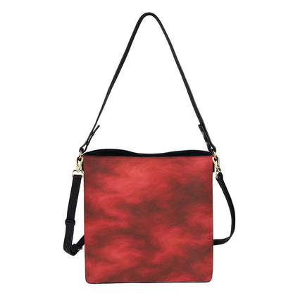 Unisex Minimalist Square Crossbody Bucket Bag