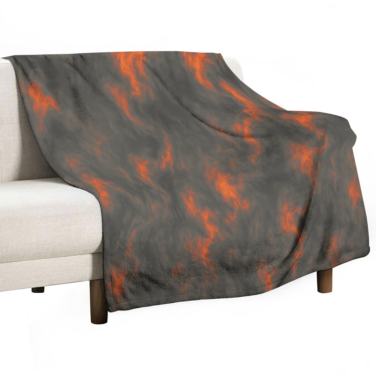 Unisex Single-Side Printing Flannel Blanket