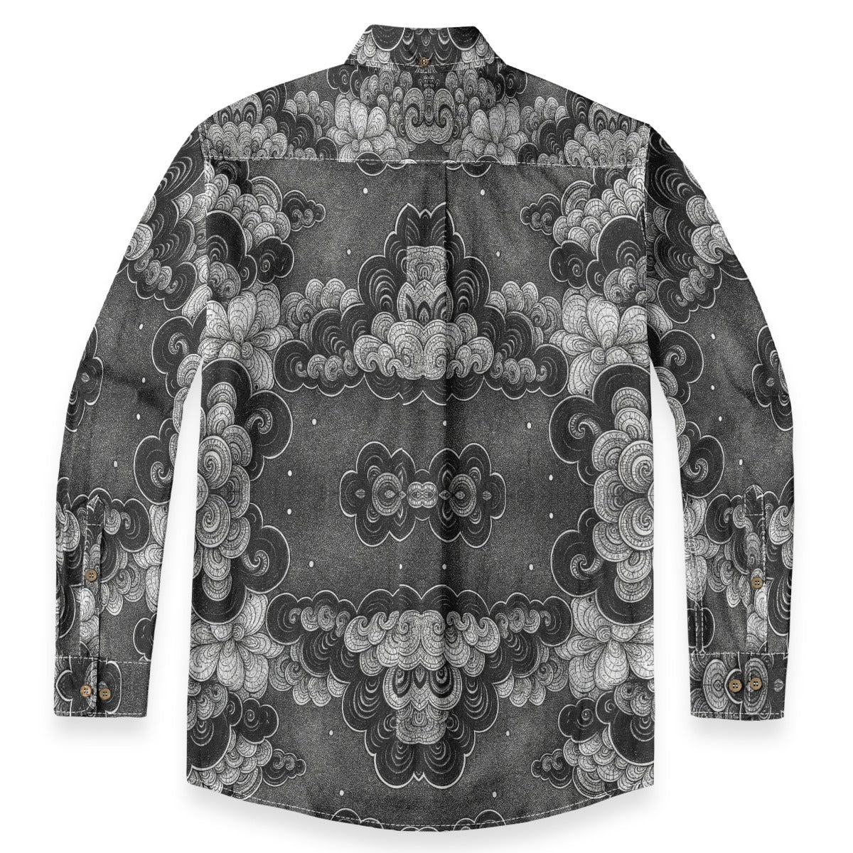 Men's Casual Lapel Long Sleeve Shirt|125GSM Cotton