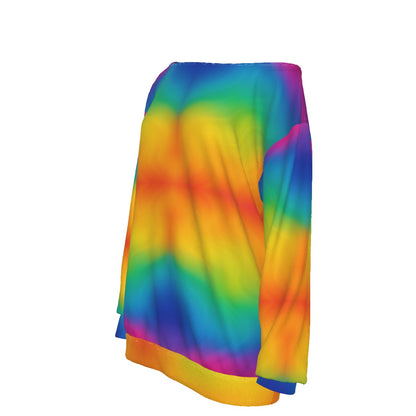 Women's Off-Shoulder Sweatshirt