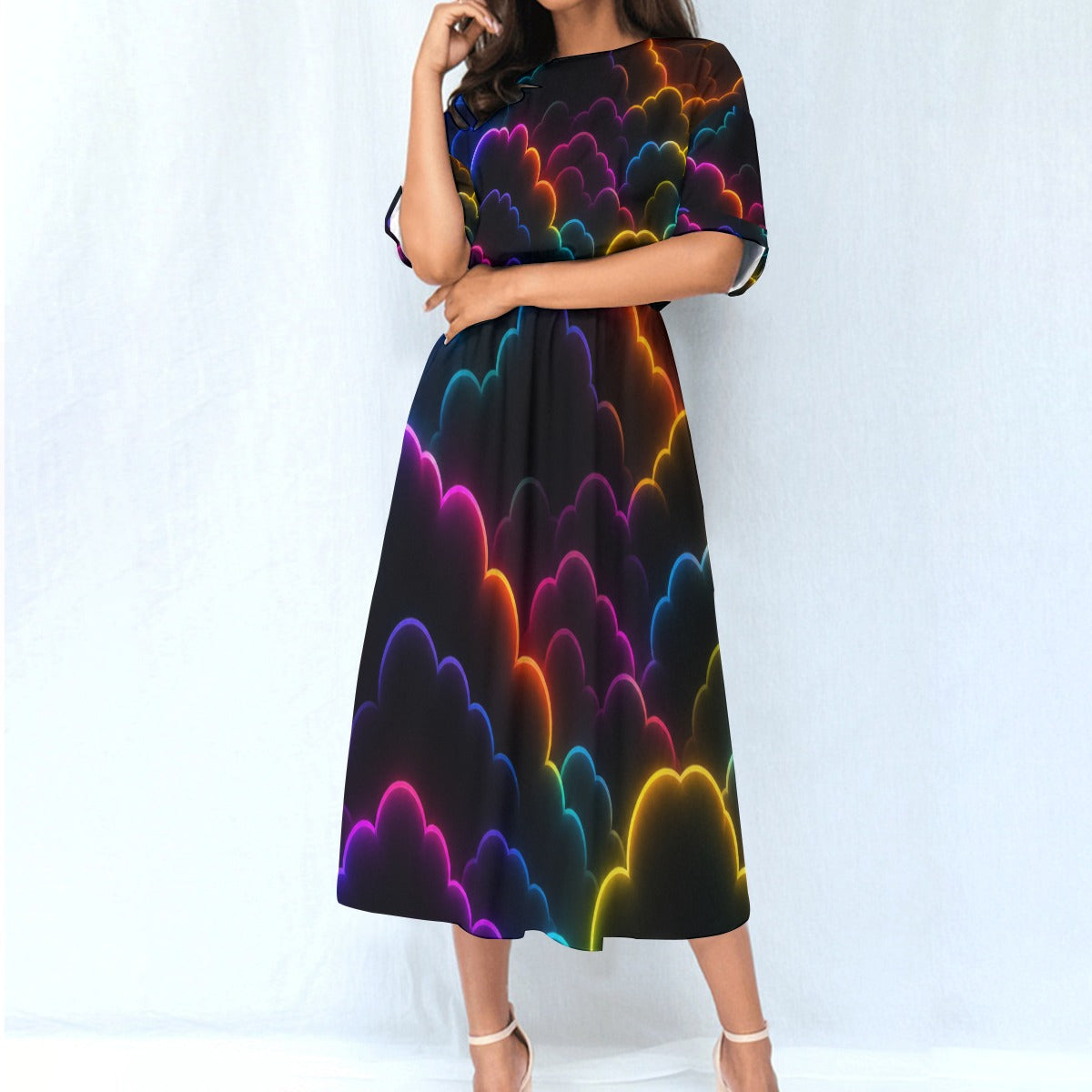 Women's Elastic Waist Dress