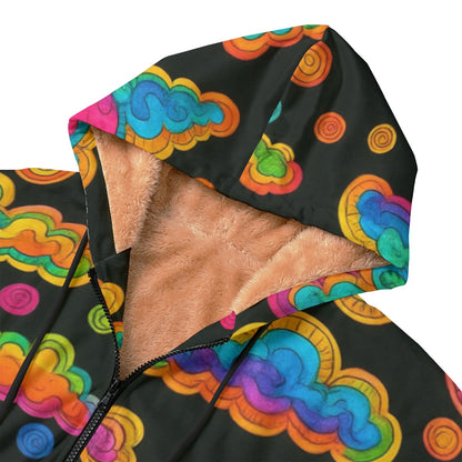 Unisex Kid's Plush Windbreaker