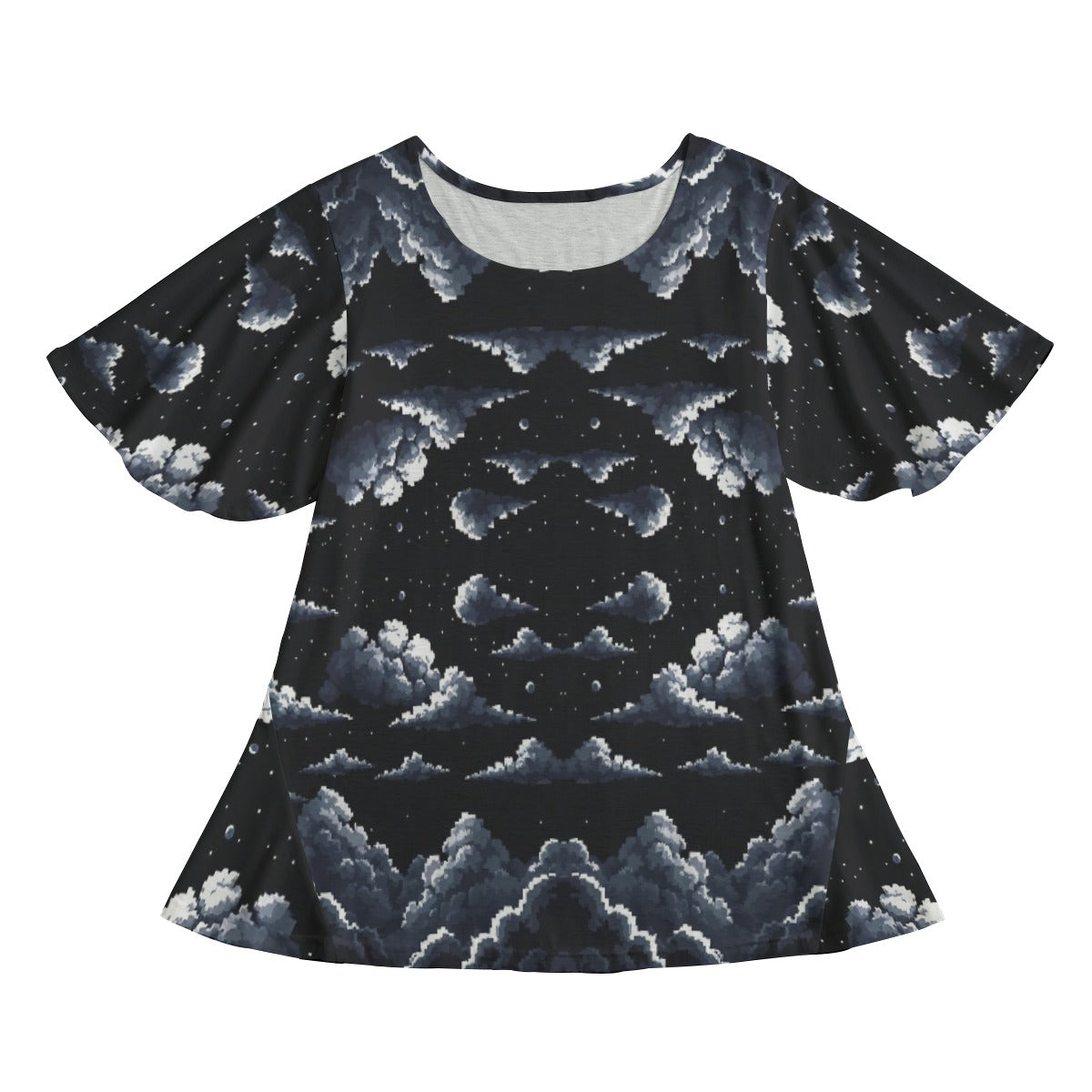 Women's Round Neck T-shirt With Short Sleeve