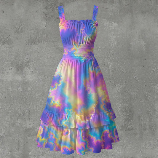 Women‘s Ruffle Hem Dress