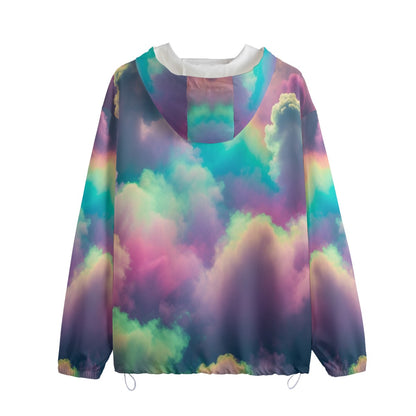 Unisex Pullover Jacket With Zipper Closure