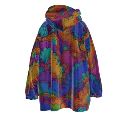 Unisex Kid's Sherpa Fleece Hoodie Blanket