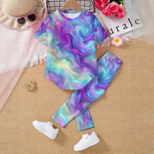 Kids' Casual Top and Pants Set