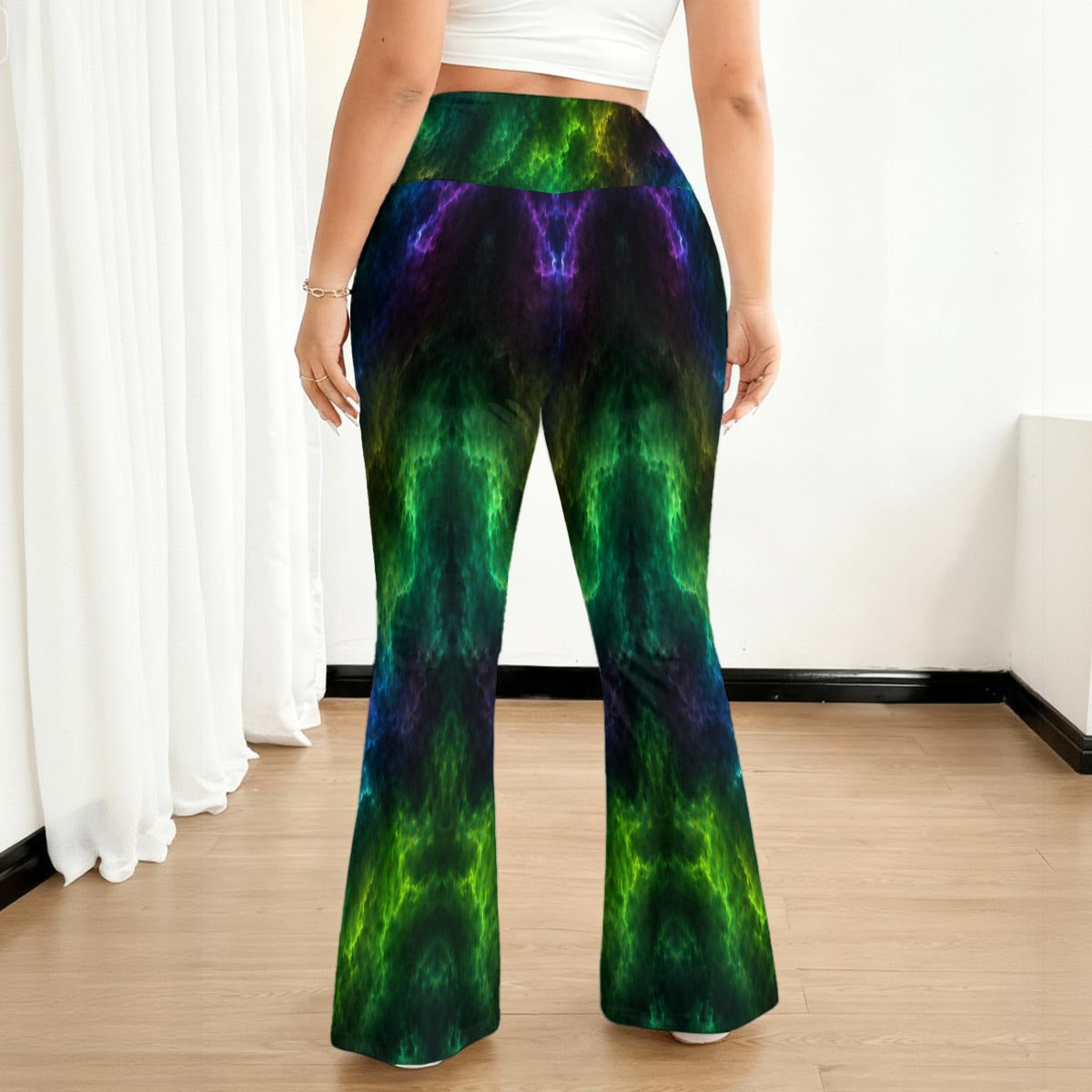 All-over print Women's Flare Yoga Pants