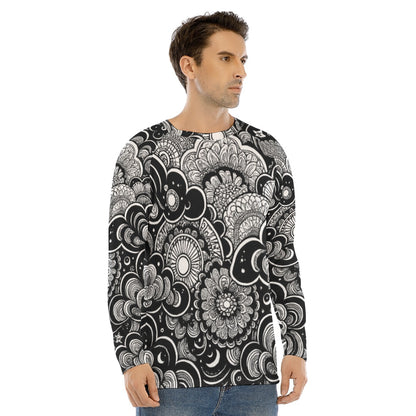 Men's Long Sleeve T-shirt With Raglan Sleeve