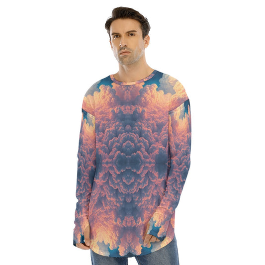 Men's Fingerless Long Sleeve T-shirt