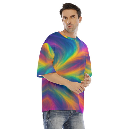 Men's Drop Shoulder T-shirt With Short Sleeve
