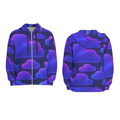 Unisex Zip Hooded Sweatshirt