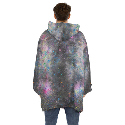 Unisex Sherpa-Fleece Hoodie Blanket - view 4