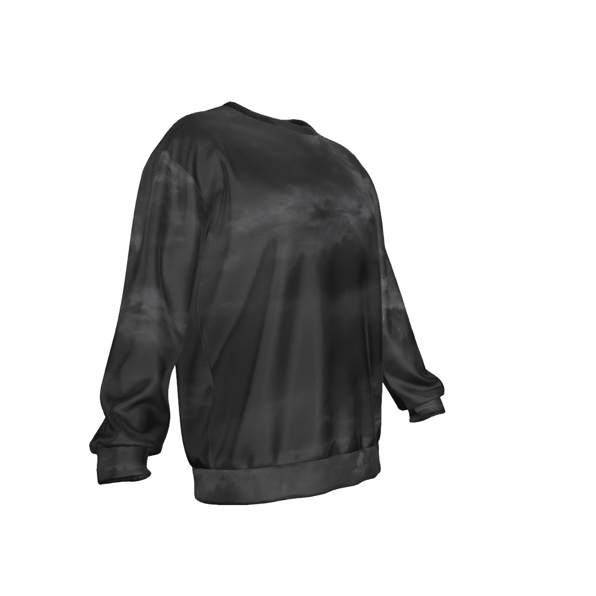 Men's Drop Shoulder Round Neck Long-Sleeved Sweatshirt