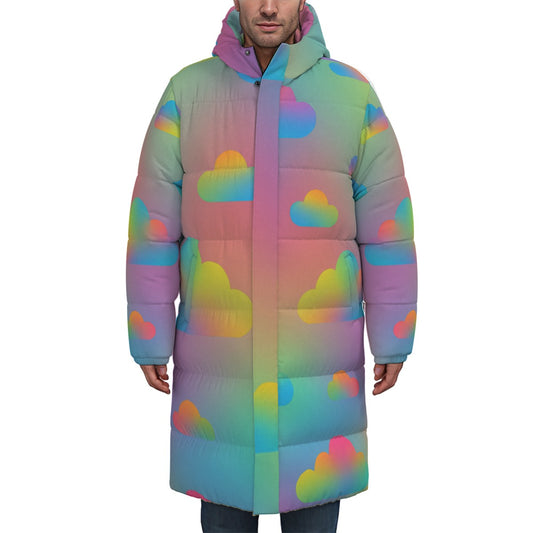 Unisex Long Down Jacket