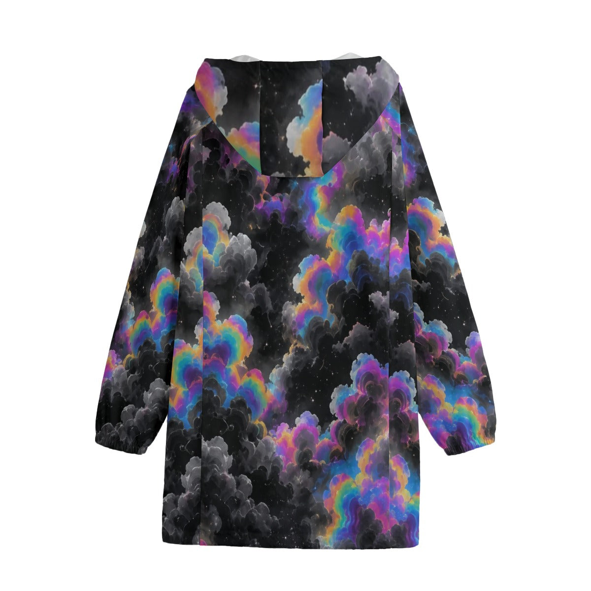 Unisex Windbreaker Long Jacket by O’Nimbus – view 2