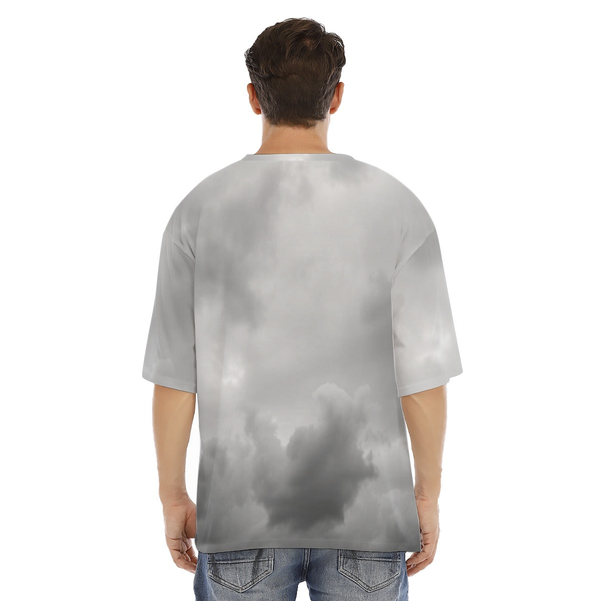 Men's Drop Shoulder T-shirt With Short Sleeve