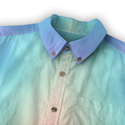 Men's Casual Lapel Long Sleeve Shirt|125GSM Cotton