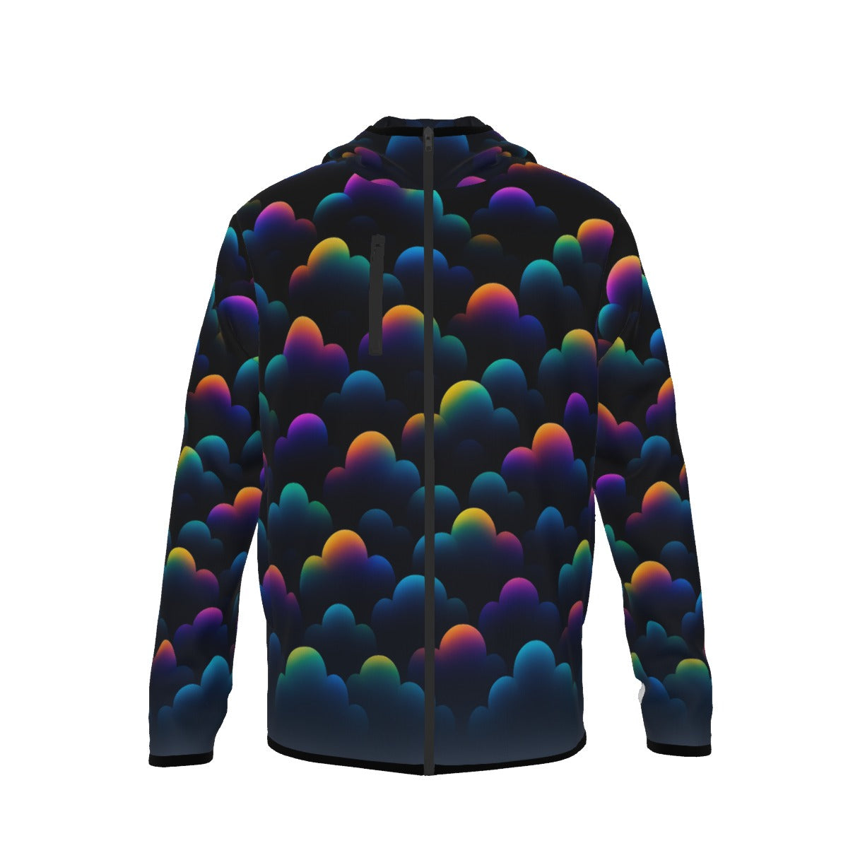 Men's Stylish Hoodie with Thumb Hole Design - view 1
