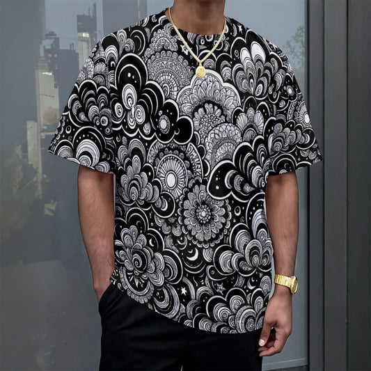 Unisex Drop-shoulder T-shirt|180GSM