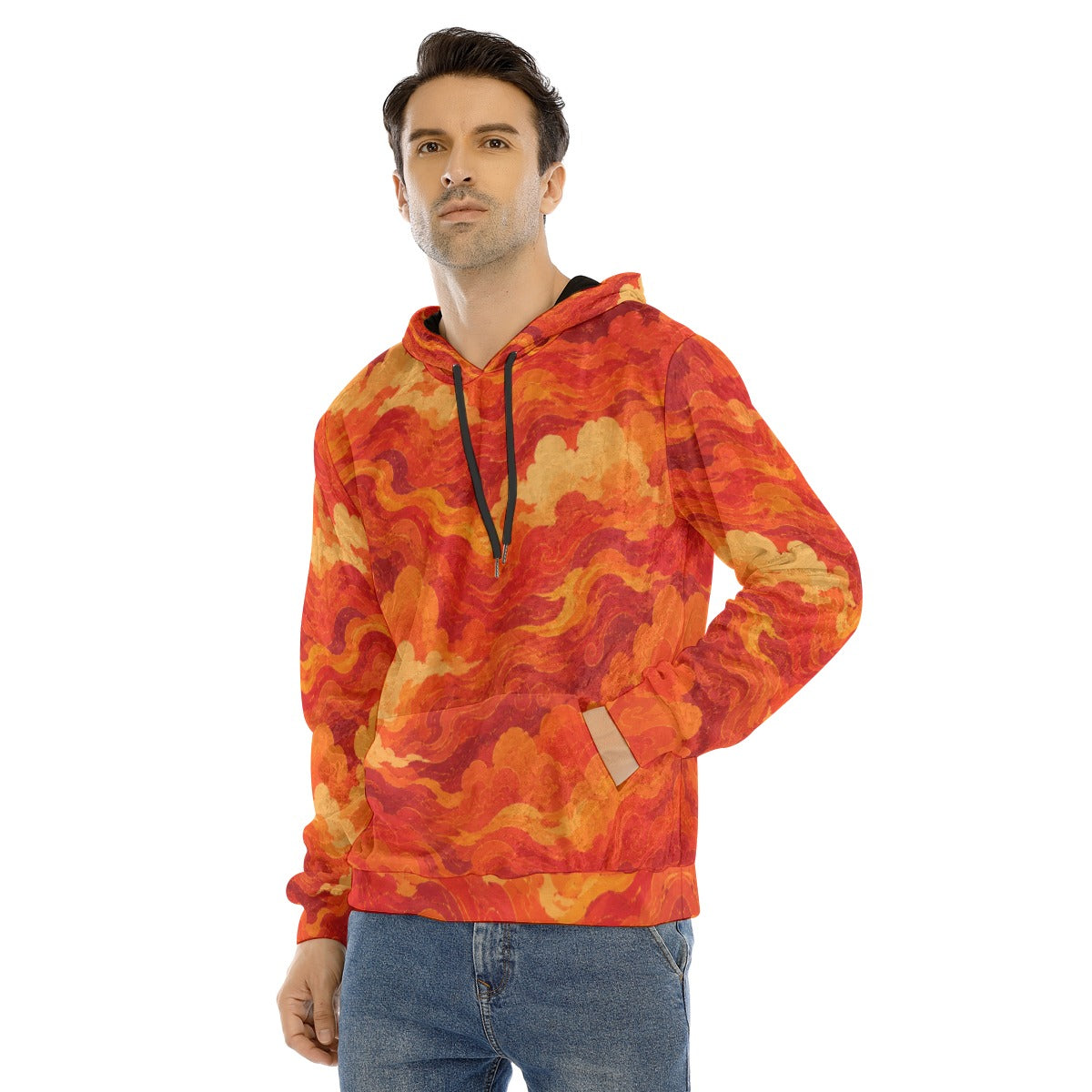 Men's Pullover Hoodie | Velvet