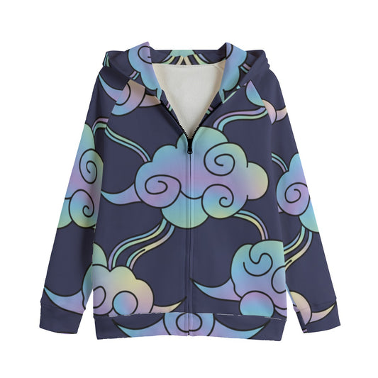 Kid's Zip Up Raglan Sleeve Hoodie | 310GSM Cotton