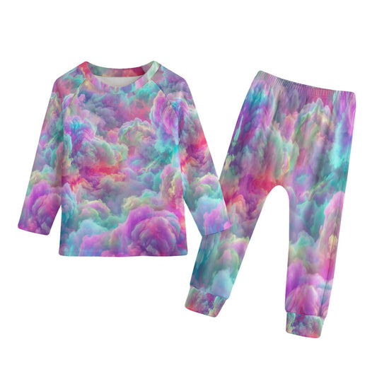 Kid's Knitted Fleece Set